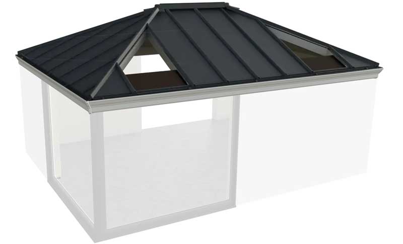 hup! with hybrid roof