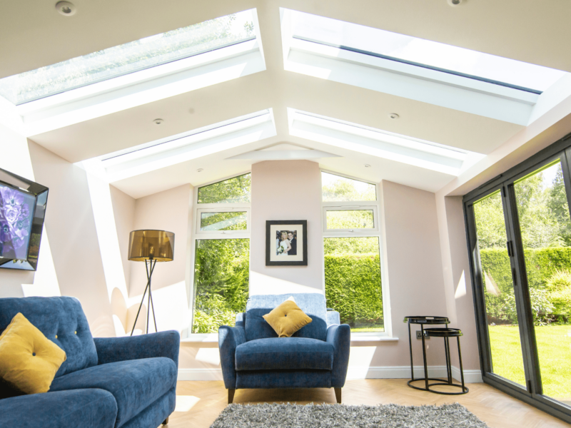 solid roof conservatory from hup!