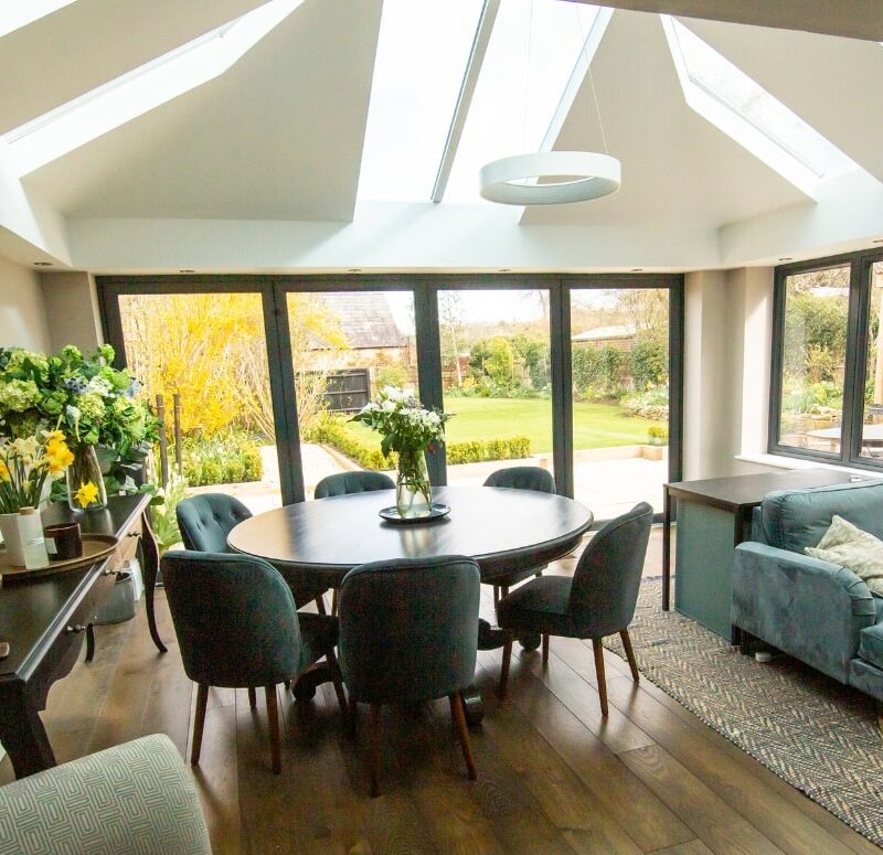 Photo of a high quality extension finish with hup!