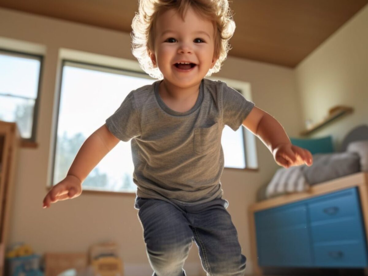 photo of a child in a conservatory extension