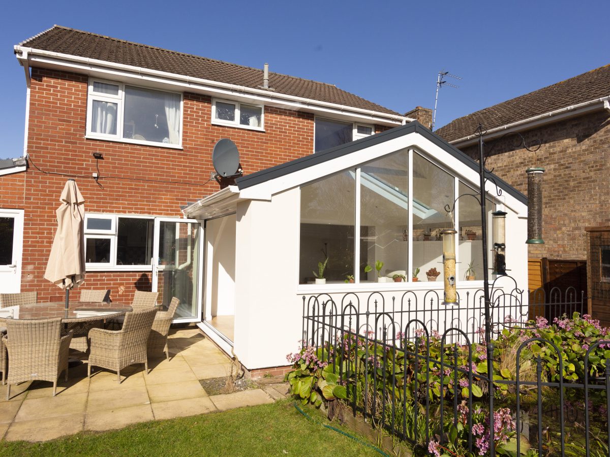 White Extension Conservatory
