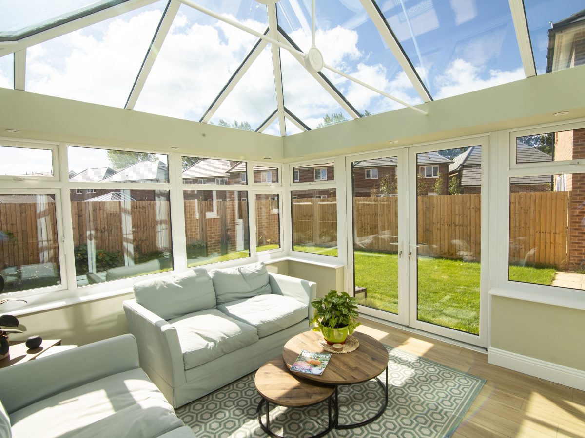 White Glass Conservatory