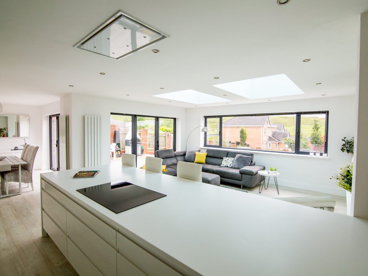 White Interior_Black Doors