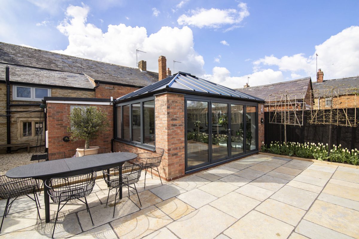 lightweight solid conservatory roof