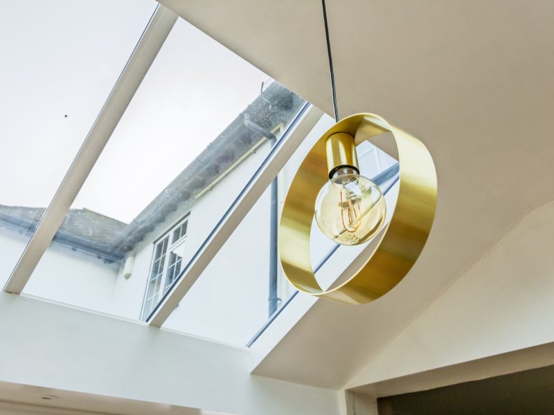 Glazed panels in hup! hybrid roof